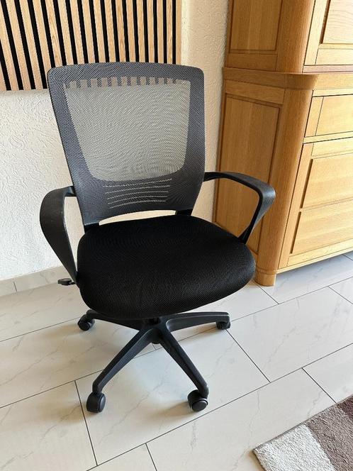 Bureaustoel Gjovik, Huis en Inrichting, Bureaustoelen, Zo goed als nieuw, Bureaustoel, Zwart, Ergonomisch, Ophalen