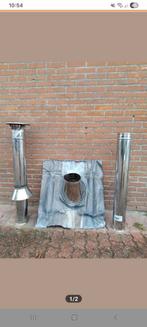 Dakdoorvoer Duoten 80/130 + Extra Pijp, Doe-het-zelf en Verbouw, Verwarming en Radiatoren, Ophalen, Overige typen, 30 tot 80 cm