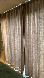 Linnen Gordijnen Set - 215x120cm, Ophalen, Gebruikt, 100 tot 150 cm, 200 cm of meer