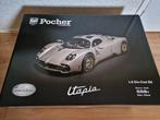 NIEUW! Pocher Pagani Utopia 1:8 (HK120), Hobby en Vrije tijd, Modelauto's | 1:5 tot 1:12, Ophalen, Nieuw, Auto
