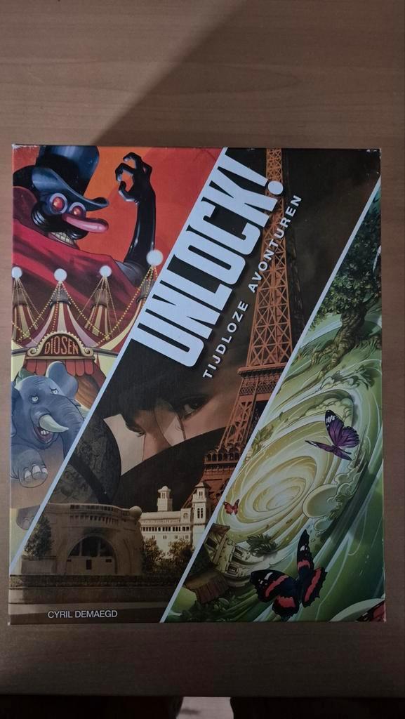 Unlock 6 tijdloze avonturen, Hobby en Vrije tijd, Gezelschapsspellen | Kaartspellen, Ophalen of Verzenden