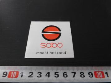 sticker SABO maakt het rond  beschikbaar voor biedingen