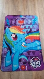 My little pony fleece deken, Gebruikt, 100 tot 150 cm, Rechthoekig, 50 tot 100 cm