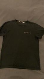 Calvin Klein maat m t-shirt met opdruk, Gedragen, Maat 48/50 (M), Ophalen of Verzenden, Zwart