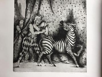 Herna Maigret prent, Theater V, origineel beschikbaar voor biedingen