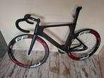 Carbon baanfiets met 2 sets wielen en onderdelen!, 28 inch, Carbon, Heren, Zo goed als nieuw