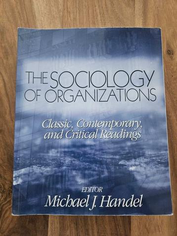 Sociology of Organizations - Michael J. Handel beschikbaar voor biedingen