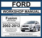 Ford Fusion 2002-2012 Manual Ford ETIS 2022 op USB Stick, Verzenden
