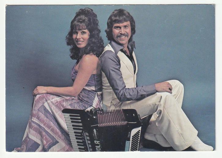 Fankaart CNR De Kermisklanten accordeon, Verzamelen, Muziek, Artiesten en Beroemdheden, Gebruikt, Foto of Kaart, Verzenden