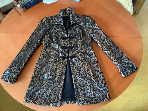 Damesjas chique, glansstof met net-afwerking, Kleding | Dames, Dames-kledingpakketten, Zo goed als nieuw, Ophalen of Verzenden