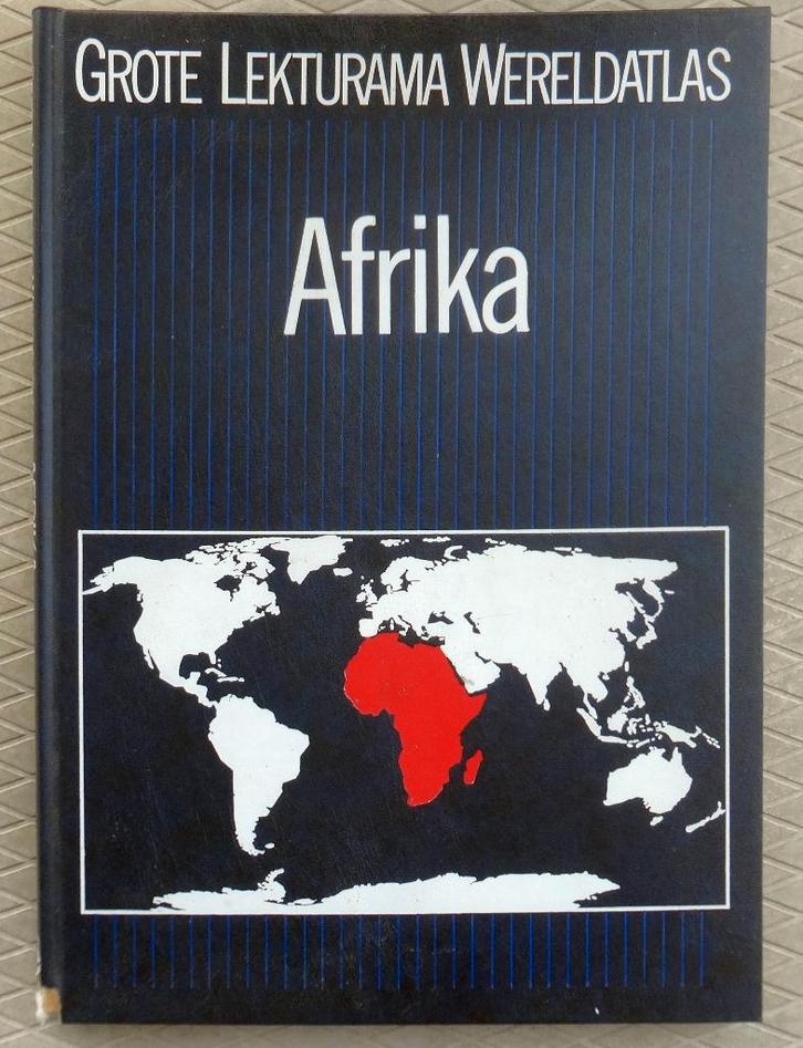 Grote Lekturama Wereldatlas Afrika., Boeken, Atlassen en Landkaarten, Gelezen, Overige atlassen, Wereld, 1800 tot 2000, Ophalen of Verzenden