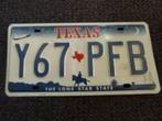 Kentekenplaat licenseplate Texas 3 USA, Verzamelen, Automerken, Motoren en Formule 1, Auto's, Gebruikt, Verzenden