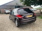 Peugeot 207 1.4 VTi Allure | Pano + Half leder + Cruise + Cl, Voorwielaandrijving, Euro 5, Gebruikt, Zwart