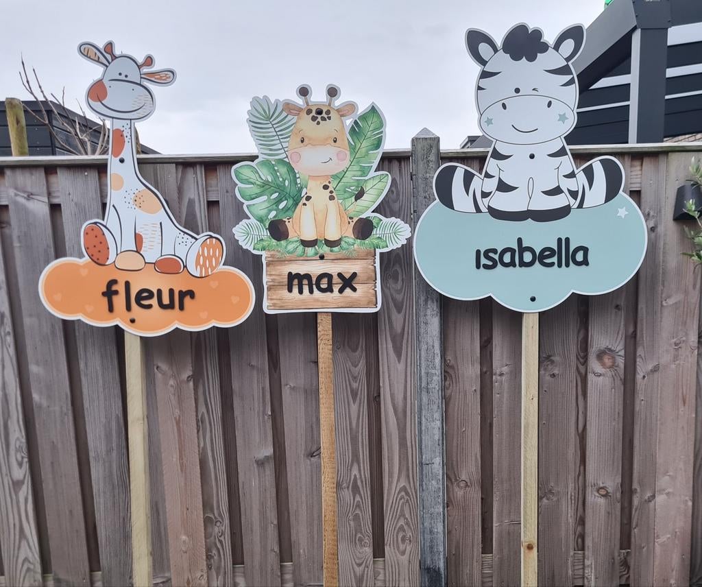 Geboortebord huren!, Ophalen, Zo goed als nieuw, Geboortebord