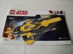 LEGO STAR WARS nr 75214 JEDI STARFIGHTER, Ophalen of Verzenden, Gebruikt, Complete set, Lego