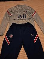 Nieuw PSG trainingspak. Maat XS/M Jordan  zie foto's, Ophalen, Blauw, Zo goed als nieuw, Voetbal