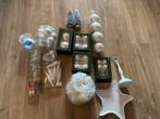 Set witte kerstballen en ornamenten, Ophalen of Verzenden, Zo goed als nieuw