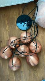 Zuiver hanglamp multishine 7 bollen kleur koper, Ophalen, Zo goed als nieuw, Metaal, 75 cm of meer