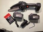 48 v mini kettingzaag met 2 accu,s extra zaag ketting €60,-, Ophalen of Verzenden, Nieuw