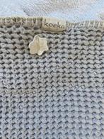 Koeka Wafel Deken Grijs Teddy Oslo, Ophalen of Verzenden, Zo goed als nieuw, 100 cm of meer, Deken