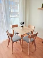 Dinner table + chairs, Huis en Inrichting, Ophalen, Zo goed als nieuw, Ikea, 4 tot 6 stoelen