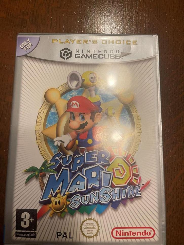 game Cube spel super Mario Sunshine, Spelcomputers en Games, Games | Nintendo GameCube, Zo goed als nieuw, Avontuur en Actie, 1 speler