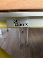 Te koop Leolux eettafel uitschuifbaar, Ophalen, Gebruikt, 50 tot 100 cm, Vijf personen of meer