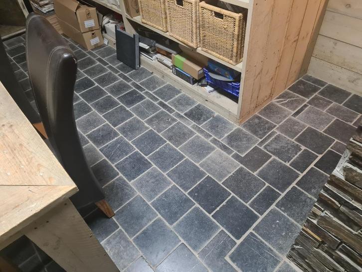 boerenplavuizen / landelijke plavuizen natuursteen 20x20 cm, Doe-het-zelf en Verbouw, Tegels, Nieuw, Vloertegels, Hardsteen, 20 tot 40 cm