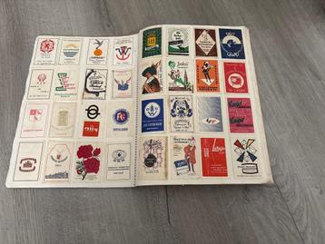 Verzameling etiketten suikerzakjes (suikeretiketten) beschikbaar voor biedingen