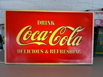 Coca-Cola Lichtbak Reclamebord beschikbaar voor biedingen
