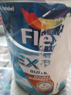 Flexa Expert buitenlak half glans wit - halve pot, Doe-het-zelf en Verbouw, Gebruikt, Wit, Ophalen of Verzenden, Lak