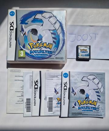 Pokemon Soulsilver Nintendo Ds compleet origineel  beschikbaar voor biedingen