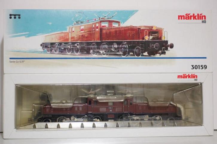 Märklin 30159 H0 Ce 6/8 III 'Krokodil' van de SBB CFF, Hobby en Vrije tijd, Modeltreinen | H0, Nieuw, Wagon, Wisselstroom, Märklin