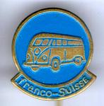 VW Volkswagen spijl bus blauw op koper speldje( D_123 ), Verzenden, Nieuw, Transport, Speldje of Pin