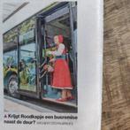 Efteling in beeld voor nieuwe busremise. Krantenartikel, Ophalen of Verzenden, 1980 tot heden, Nederland, Knipsel(s)