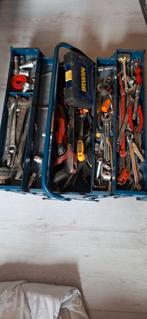 Gereedschapskist met diverse gereedschappen, Ophalen of Verzenden, Gebruikt