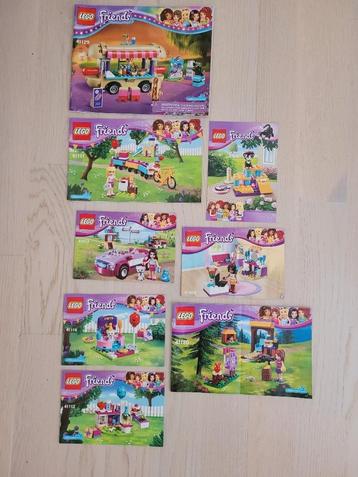 Heel veel losse Lego Friends boekjes beschikbaar voor biedingen