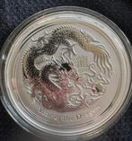 Australië 30 dollar 2012 (1kg) Lunar Year of the Dragon, Postzegels en Munten, Edelmetalen en Baren, Verzenden, Zilver