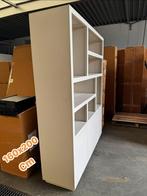 Stoere Vakkenkast 160x200 cm - Zandkleur, Ophalen, Overige materialen, 150 tot 200 cm, Nieuw