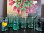 8 groene Bacardi glazen, Verzamelen, Glas en Borrelglaasjes, Ophalen of Verzenden, Zo goed als nieuw, Overige typen