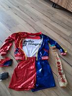 Harley Quinn Kostuum - Maat S, Ophalen of Verzenden, Zo goed als nieuw, 158 t/m 164, Meisje