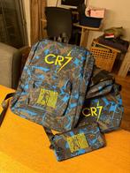 Cristiano Ronaldo CR7 School Rugzak | Schoudertas Etui Blauw, Verzenden, Nieuw, Blauw, Rugtas