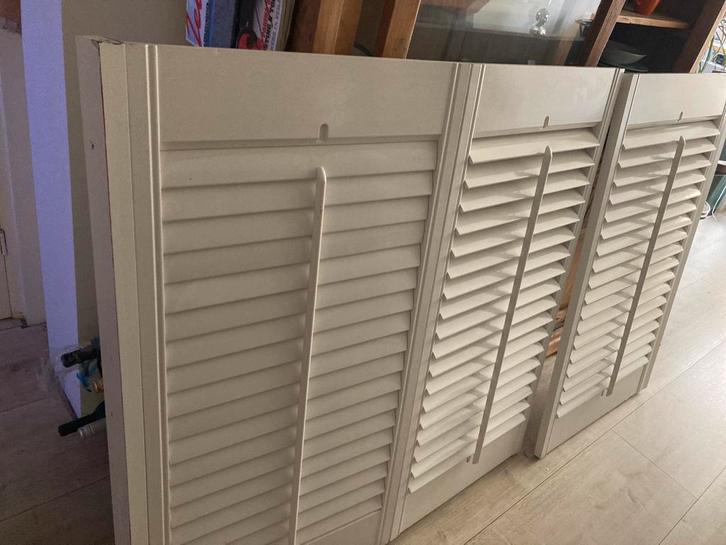 Schutters/Shutters - 1x 68x118 & 2x 59x118 - Zonder schade, Doe-het-zelf en Verbouw, Deuren en Horren, Zo goed als nieuw, Overige typen