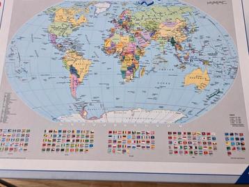  Ravensburger Wereldkaart puzzel – 1000 stukjes beschikbaar voor biedingen
