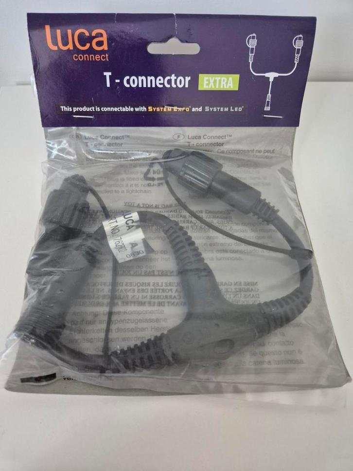 Luca Connect T-connector - Nieuw in verpakking, Diversen, Kerst, Nieuw, Ophalen of Verzenden