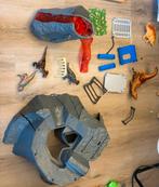 Schleich Dino Vulkaan met geluid en stoom, Ophalen of Verzenden, Gebruikt