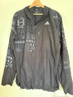 Adidas running jack, lichtgewicht, zwart, L, 100% polyester, Adidas, Gebruikt, Ophalen of Verzenden, Kleding