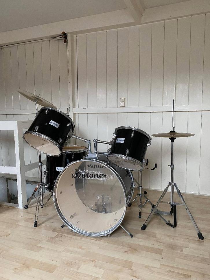 Startone Beginners Drumset *SNARE ONTBREEKT*, Muziek en Instrumenten, Drumstellen en Slagwerk, Gebruikt, Overige merken, Ophalen