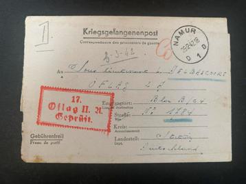 WWII Krijgsgevangen Kampbrief, Olfag II 1942 beschikbaar voor biedingen