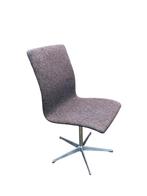 Vintage Fritz Hansen Arne Jacobsen Oxford stoel, Huis en Inrichting, Stoelen, Bruin, Ophalen of Verzenden, Zo goed als nieuw, Eén